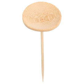Szpikulce do Mięsa Bambusowe Dekoracje Platillo 100mm (24 Sztuk)