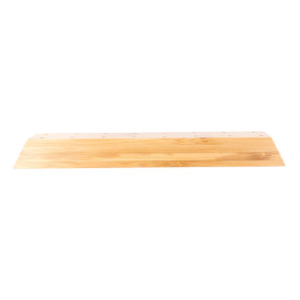 Stojak Bambusowy na Szpikulce do Mięsa Brązowe 20x6x2cm (12 Sztuk)