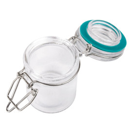 Glass Jar Snackholder Airtight 45 ml Ø4,5x6cm (24 Units) 