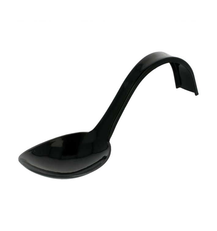 Łyżeczki do Degustacji z Krzywa Uchwytami Czarni 130 mm (50 Sztuk) Łyżeczki do Degustacji z Krzywa Uchwytami Czarni 130 mm (50 Sztuk)