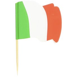 Wykałaczki z Flagami "Italia" 65mm (144 Sztuk)