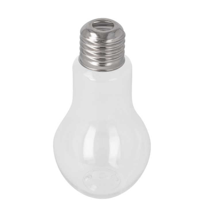 Butelka Żarówka Przezroczyste PET 400ml (200 Sztuk) Butelka Żarówka Przezroczyste PET 400ml (200 Sztuk)