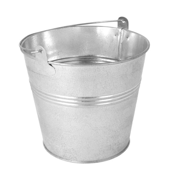 Wiaderko do Lodu Snackholder Metalu Ø14x14cm (12 Sztuk) Wiaderko do Lodu Snackholder Metalu Ø14x14cm (12 Sztuk)