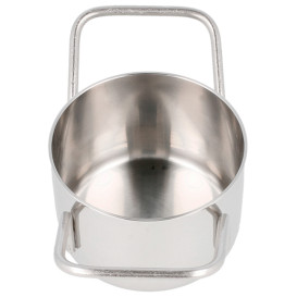 Mini Garnek Snackholder Stal Ø8x4,5cm (1 Sztuk)