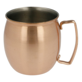 Mini Dzbanki Snackholder Stal Miedziane 540ml Ø8,6x10cm (6 Sztuk)