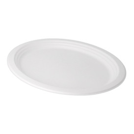 Tacki Trzciny Cukrowej Białe 320x255x21mm (50 Sztuk)