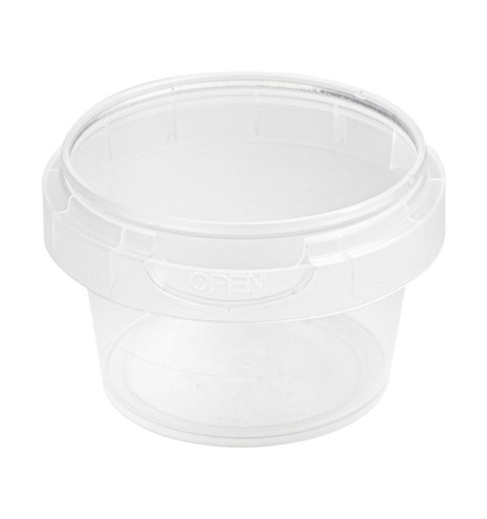 Pojemniki Plastikowe z Plombą 30ml Ø4,8cm (40 Sztuk) Pojemniki Plastikowe z Plombą 30ml Ø4,8cm (40 Sztuk)