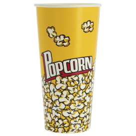 Pudełka na Popcorn 720ml 9,6x6,5x17,7cm (1000 Sztuk)