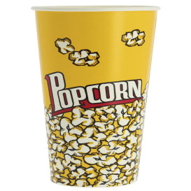 Pudełka na Popcorn 960ml 11,4x8,9x14cm (500 Sztuk)