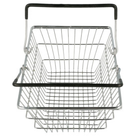 Mini Koszyk Sklepowy Snackholder Stal 18,5x13,5x9cm (1 Sztuk)