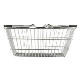 Mini Koszyk Sklepowy Snackholder Stal 18,5x13,5x9cm (1 Sztuk)
