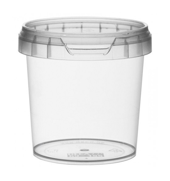 Pojemniki Plastikowe z Pokrywką z Plombą 155 ml Ø6,9 (24 Sztuk) Pojemniki Plastikowe z Pokrywką z Plombą 155 ml Ø6,9 (24 Sztuk)