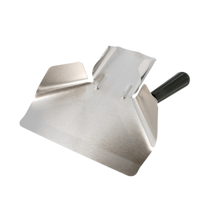 Szufelka do Frytek 1 z Uchwytami Inox Srebrne 20x22,5x5 cm (1 Sztuk) Szufelka do Frytek 1 z Uchwytami Inox Srebrne 20x22,5x5 cm (1 Sztuk)