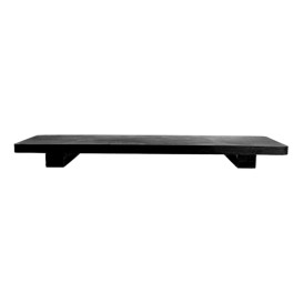 Tacki Finger Food Bambusowe - Opakowanie na wynos Czarni na Sushi 30x11x2,5cm (1 Sztuk)