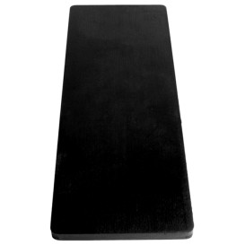 Tacki Finger Food Bambusowe - Opakowanie na wynos Czarni na Sushi 30x11x2,5cm (1 Sztuk)