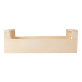 Pudełka do Prezentacji z Uchwytami Drewniane 20,5x12,5x6,5cm (1 Sztuk)