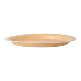 Talerz Papierowe Biocated Naturalne Ø18cm (400 Sztuk)