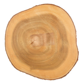 Tacki do Prezentacji Okrągłe Drewniane Ø230x35mm (1 Sztuk)