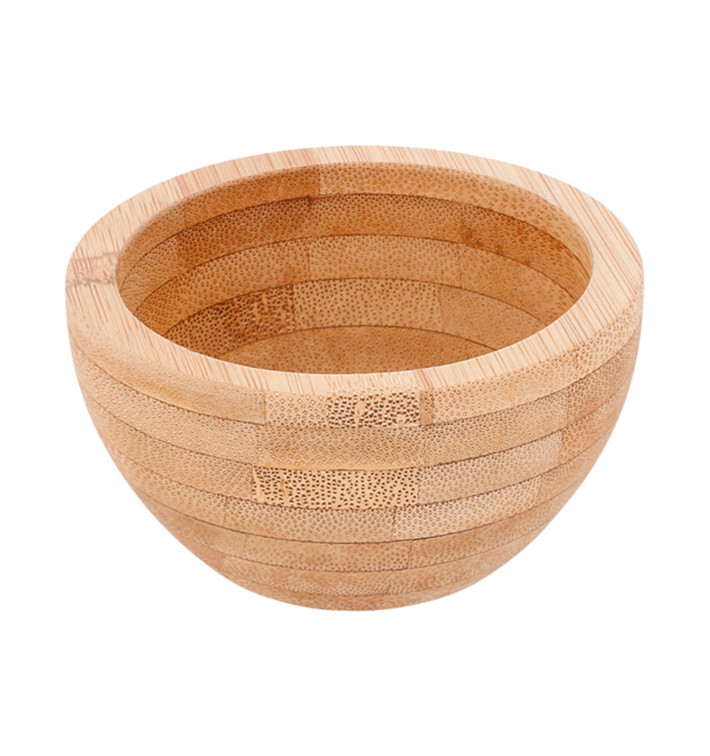 Mini Miski Bambusowe Ø8x4,2cm (20 Sztuk) Mini Miski Bambusowe Ø8x4,2cm (20 Sztuk)