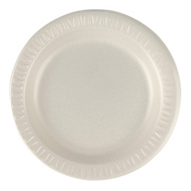 Talerz Termiczni Styropianowe "Quiet Classic" Laminowane Miód Ø180mm (125 Sztuk)