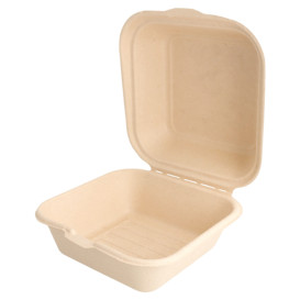 Pudełka na Burgeri Trzciny Cukrowej 152x152x84mm (600 Sztuk)