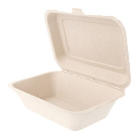 Opakowania MenuBox Trzciny Cukrowej 136x182x64mm (50 Sztuk)