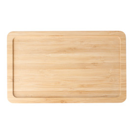 Tacki Finger Food Bambusowe - Opakowanie na wynos Koktajl 20,5x12,5x1cm (10 Sztuk)