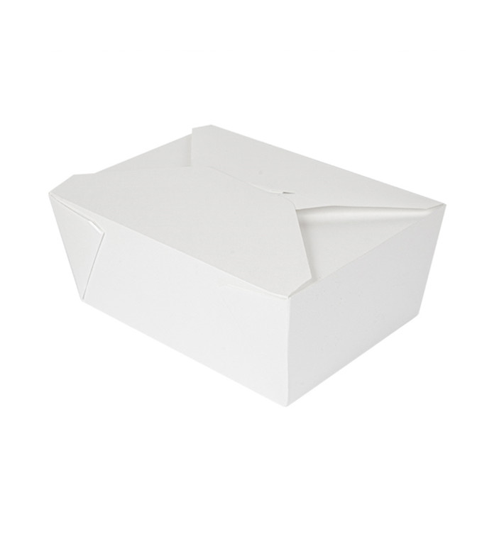 Pudełko kartonowe na żywność na wynos 19,7x14x9cm 2880ml (50 Sztuk) Pudełko kartonowe na żywność na wynos 19,7x14x9cm 2880ml (50 Sztuk)