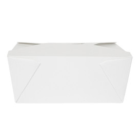 Pudełko kartonowe na żywność na wynos 19,7x14x9cm 2880ml (50 Sztuk) 