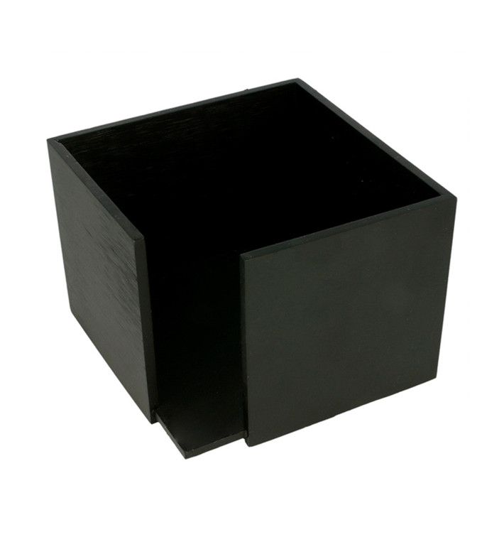 Serwetnik Koktajl Bambusowe Czarni 13,5x13,5x10cm (1 Sztuk) Serwetnik Koktajl Bambusowe Czarni 13,5x13,5x10cm (1 Sztuk)