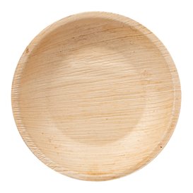 Talerz Okrągłe Liści Palmowych Ø12,5x2cm (25 Sztuk)