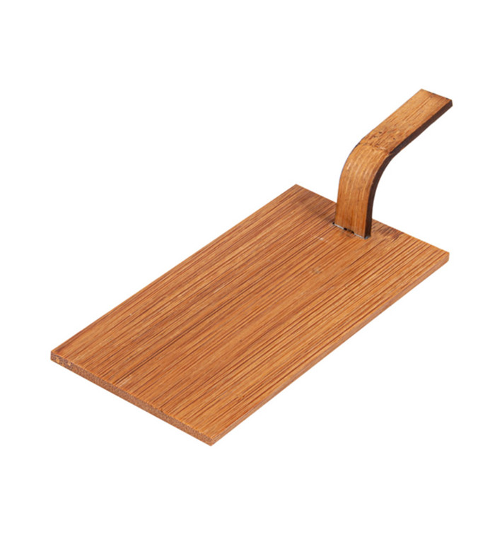 Mini Łopata Bambusowe Naturalne z Pokrywką 10x5 cm (400 Sztuk) Mini Łopata Bambusowe Naturalne z Pokrywką 10x5 cm (400 Sztuk)