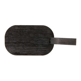 Mini Łopata Bambusowe Czarni z Pokrywką 8x5 cm (100 Sztuk)