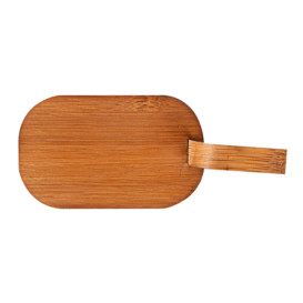 Mini Łopata Bambusowe Naturalne z Pokrywką 8x5 cm (400 Sztuk)