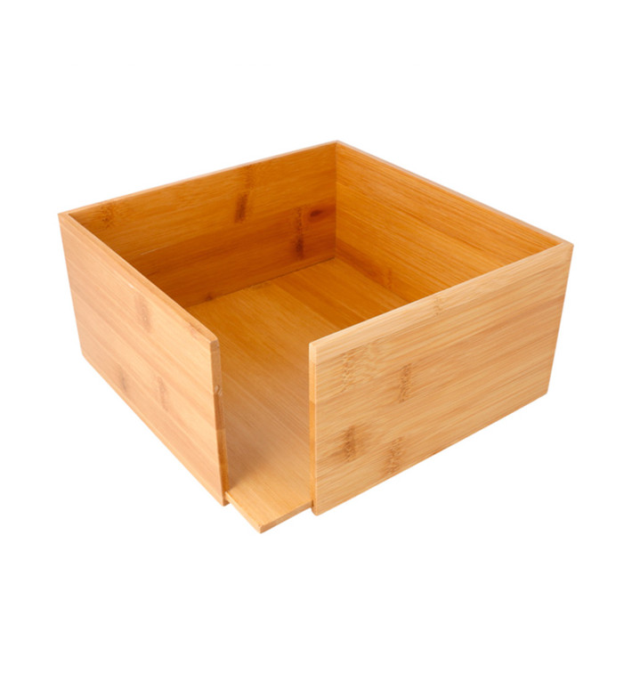 Serwetnik Bambusowe 21x21x10cm (1 Sztuk) Serwetnik Bambusowe 21x21x10cm (1 Sztuk)