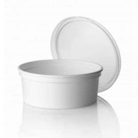 Miski Plastikowe Białe 350ml Ø11,5cm (50 Sztuk)