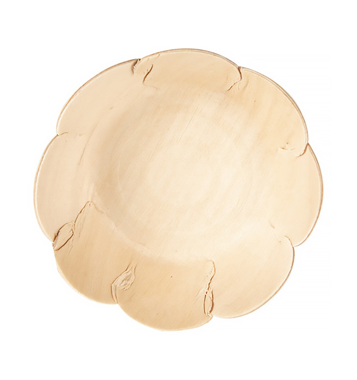 Mini Miski Drewniane Ø8,5 cm (50 Sztuk) Mini Miski Drewniane Ø8,5 cm (50 Sztuk)