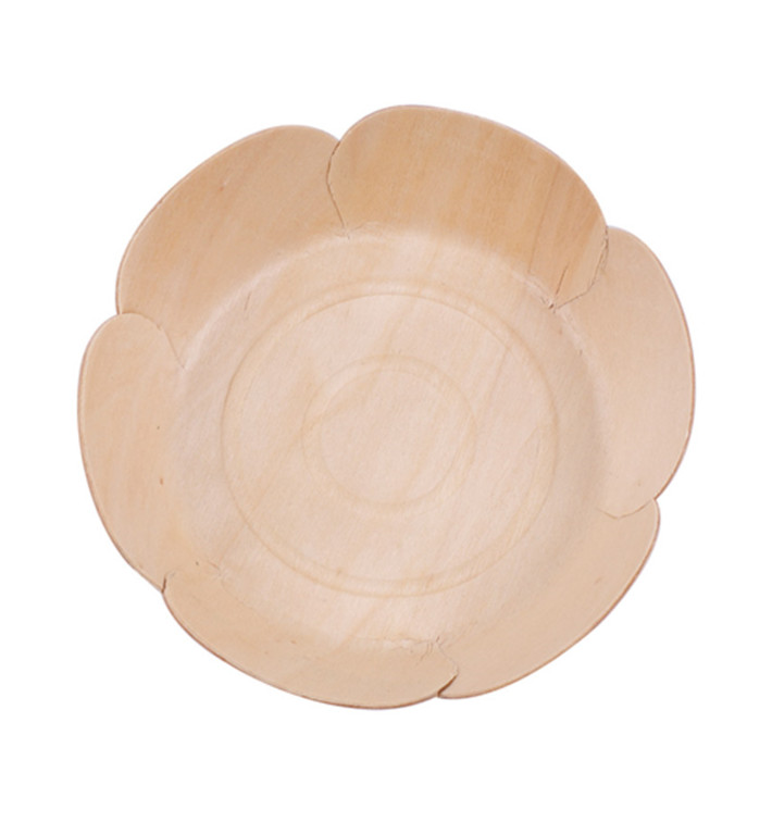 Mini Miski Drewniane Ø10,5 cm (200 Sztuk) Mini Miski Drewniane Ø10,5 cm (200 Sztuk)