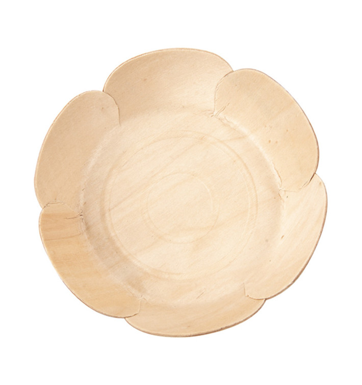 Mini Miski Drewniane Ø11,5 cm (200 Sztuk) Mini Miski Drewniane Ø11,5 cm (200 Sztuk)