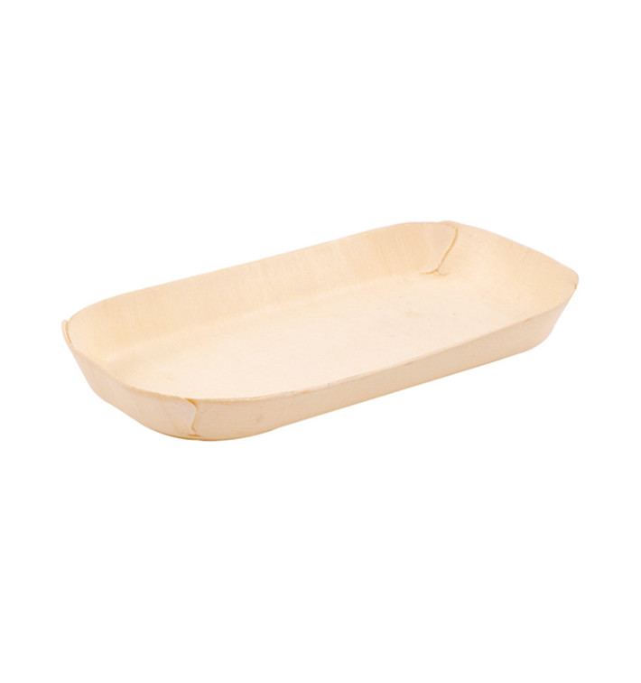 Tacki Łódki Drewniane Prostokątny 14,5x7x1,3cm (200 Sztuk) Tacki Łódki Drewniane Prostokątny 14,5x7x1,3cm (200 Sztuk)