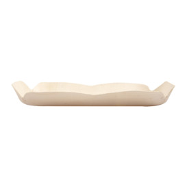 Tacki Łódki Drewniane Prostokątny 16,5x11x2 cm (200 Sztuk)