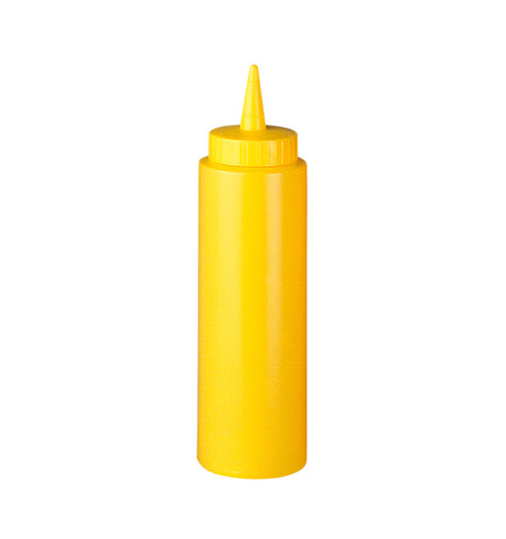 Dyspensery do Sosów Plastikowe Żółty 240ml (6 Sztuk) Dyspensery do Sosów Plastikowe Żółty 240ml (6 Sztuk)