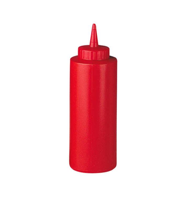 Dyspensery do Sosów Plastikowe Czerwerne 360ml (72 Sztuk) Dyspensery do Sosów Plastikowe Czerwerne 360ml (72 Sztuk)