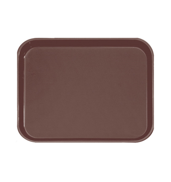 Tacki PP Antypoślizgowa Brązowe 51,0x38,0cm (1 Sztuk) Tacki PP Antypoślizgowa Brązowe 51,0x38,0cm (1 Sztuk)