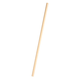 Słomki Prosto Papierowe Naturalne w Papierku Kraft Ø6mm 21cm (250 Sztuk)