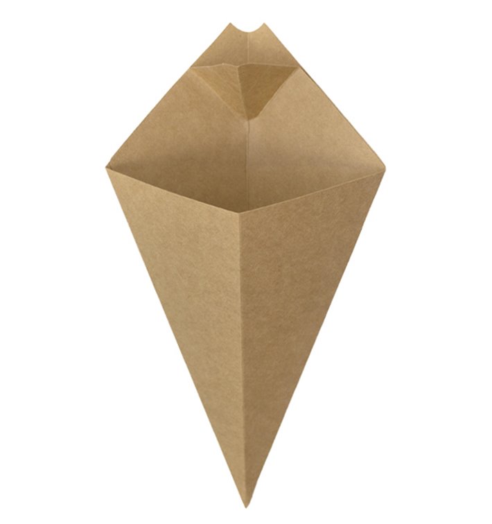 Rożek Kraft na Zawiasie i Sosy 220mm 100g (200 Sztuk) Rożek Kraft na Zawiasie i Sosy 220mm 100g (200 Sztuk)
