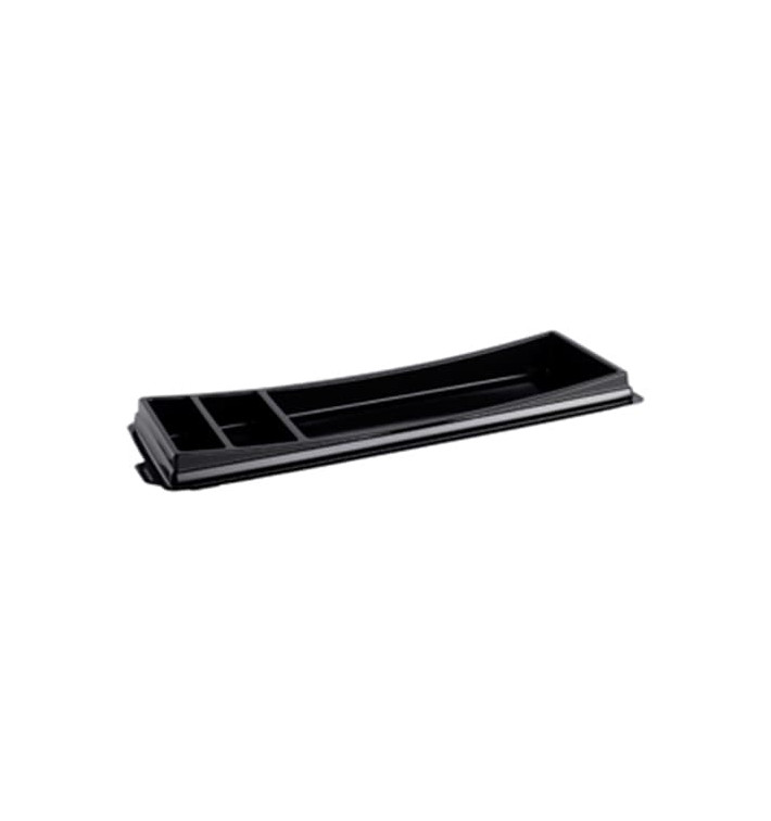 Pojemniki na Sushi Czarni 263x91mm Pojemniki na Sushi Czarni 263x91mm
