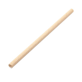 Słomki Prosto Papierowe Kraft Ø6mm 14cm (6.000 Sztuk)