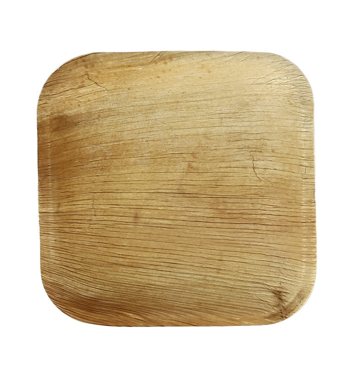 Mini Talerz Kwadratowi Liści Palmowych 11,5x11,5x1,5cm (25 Sztuk) Mini Talerz Kwadratowi Liści Palmowych 11,5x11,5x1,5cm (25 Sztuk)