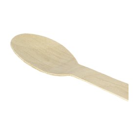 Łyżka Drewno Eco 16cm (100 Sztuk)